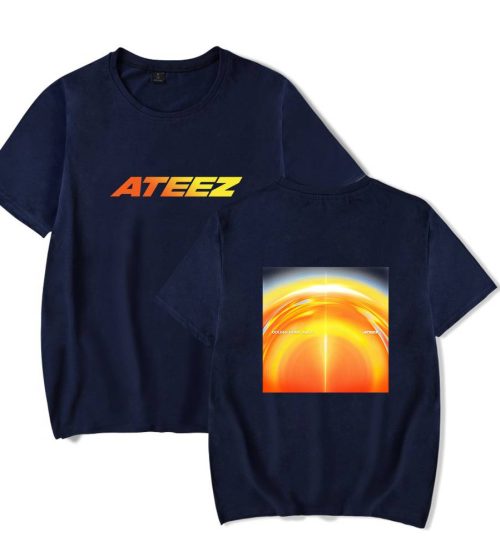 Ateez T-Shirt where fandom imagery is visible