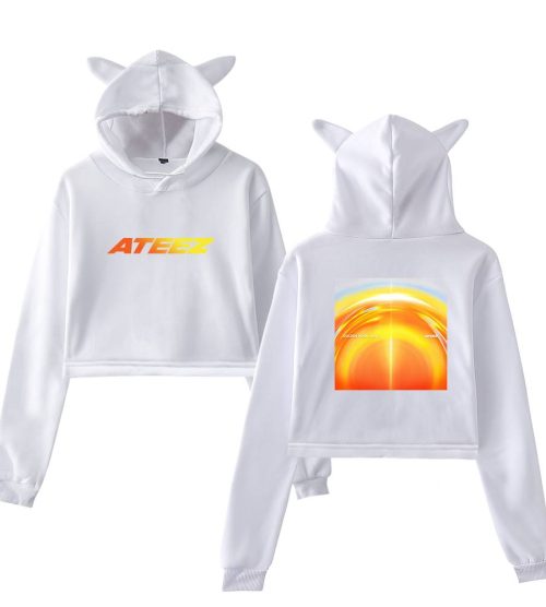Ateez Golden Hour Part 2 Cropped Hoodie